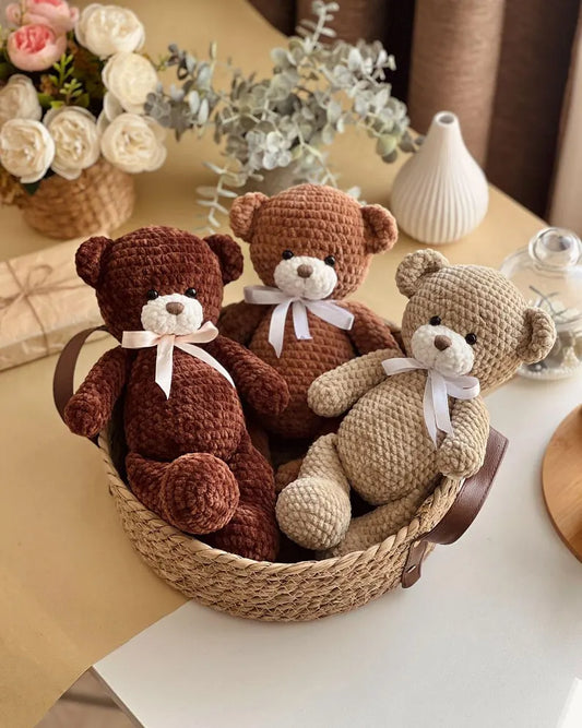 Nalle nalle virkattu malli amigurumi